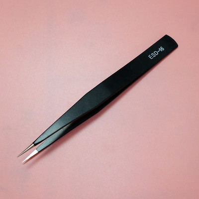 Nerūdijančio plieno antakių pincetas veido plaukų šalinimas nuo spuogų Antistatinis papuošalai Nagų dailė 3D dekoracijos Lipdukų rinkimo įrankiai