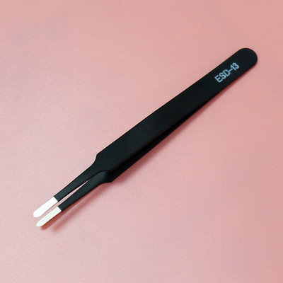 Nerūdijančio plieno antakių pincetas veido plaukų šalinimas nuo spuogų Antistatinis papuošalai Nagų dailė 3D dekoracijos Lipdukų rinkimo įrankiai