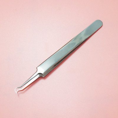 Nerūdijančio plieno antakių pincetas veido plaukų šalinimas nuo spuogų Antistatinis papuošalai Nagų dailė 3D dekoracijos Lipdukų rinkimo įrankiai