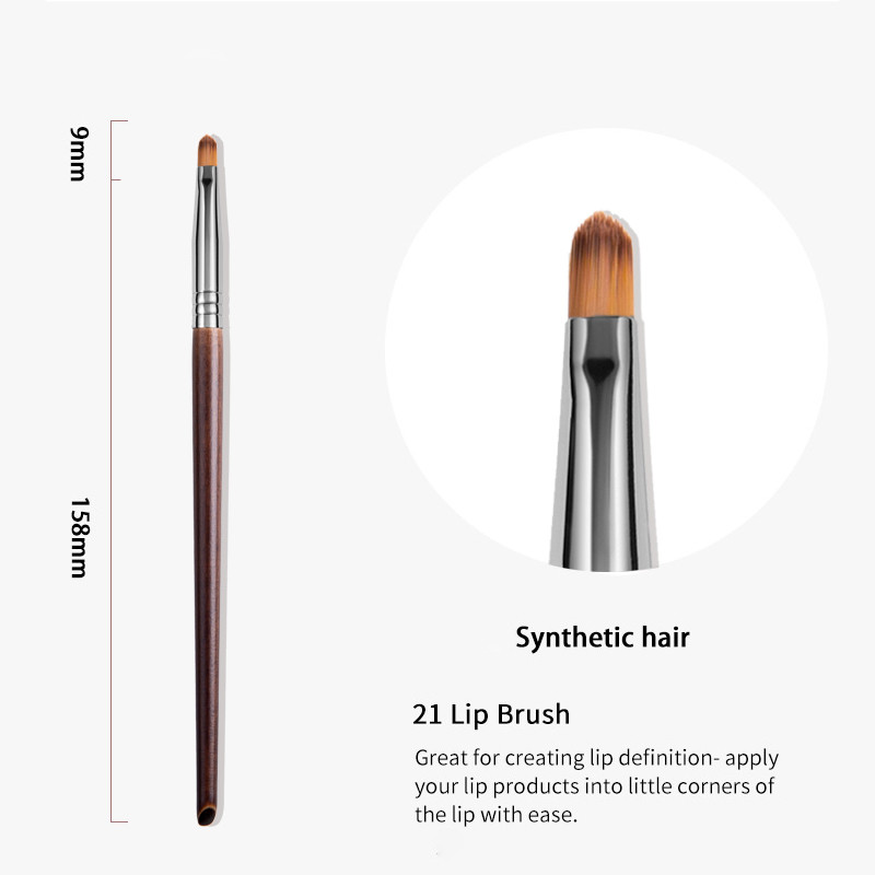 OVW makiažo lūpų šepetėlis Fashion lūpų dažų maskavimo šepetėlis Profesionalus makiažo įrankis lūpų kontūrui blizgesio rinkinys pincel maquiagem