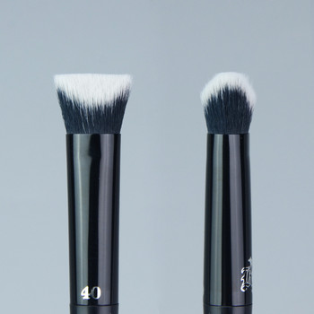 Πινέλα μακιγιάζ Foundation Concealer Δύο όψεων Slope Contour highlight Βούρτσα λεπτομέρειας Cosmetic Beauty Make Up Brush