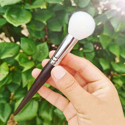 LOYBJ 1vnt ožkų plaukų skaistalų šepetėlis Stippling makiažo šepetėlis, kosmetikos pudra, natūrali žydi skaistalai paryškinantys kontūro šepetėliai