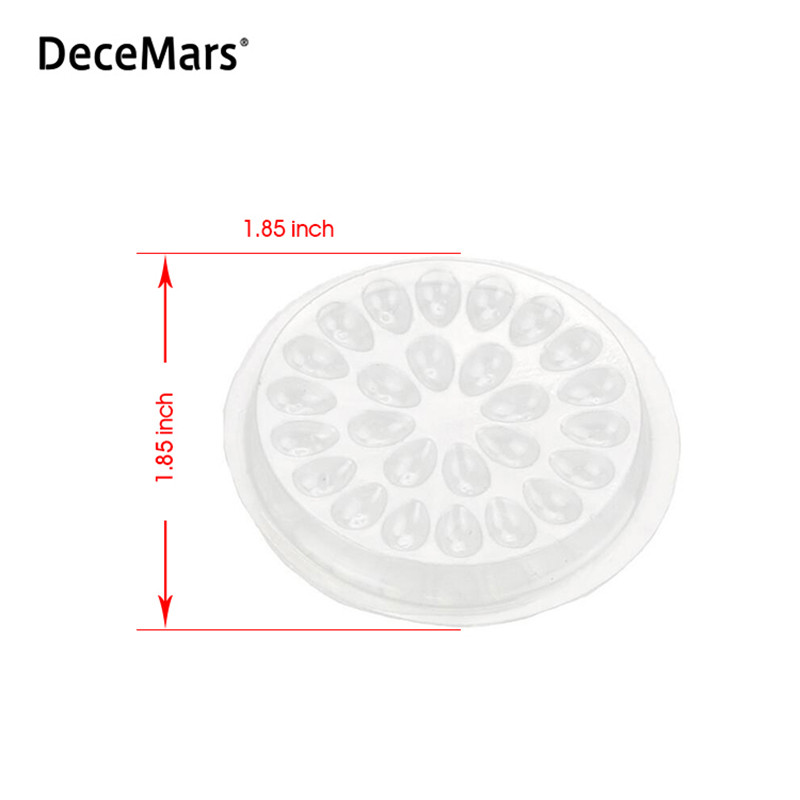 100 vnt vienkartinių blakstienų priauginimo klijų laikiklio padėklo plastiko