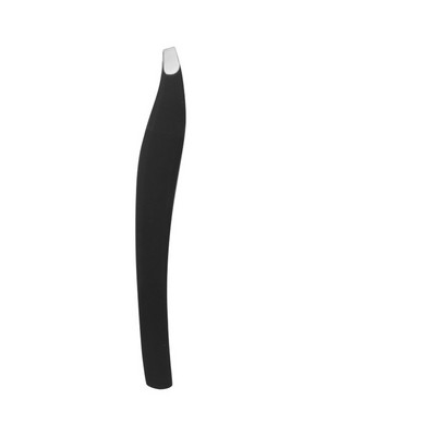 Pensetă pentru sprâncene Clip din oțel inoxidabil Vârf înclinat Pinse pentru sprâncene cu vârf plat pentru tunderea sprâncenelor Instrumente pentru îndepărtarea părului feței