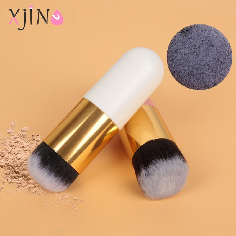 XJING Четки за грим Фон дьо тен Четка за руж Професионална пудра Четка за BB крем Четка за сенки Хайлайтър Бронзираща четка Инструменти за красота