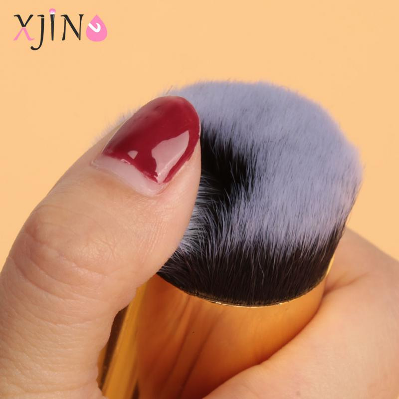 XJING Четки за грим Фон дьо тен Четка за руж Професионална пудра Четка за BB крем Четка за сенки Хайлайтър Бронзираща четка Инструменти за красота