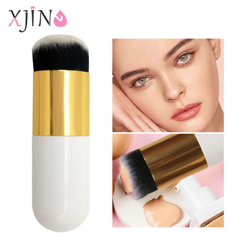 XJING Четки за грим Фон дьо тен Четка за руж Професионална пудра Четка за BB крем Четка за сенки Хайлайтър Бронзираща четка Инструменти за красота