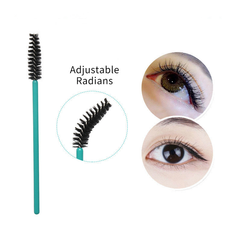 Еднократна четка за мигли Удължаване на мигли Спирала за вежди Пръчици Апликатор Спулери Мигли Козметичен грим מברשות איפור