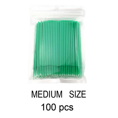 100 PCS Micro Brushes Μίας χρήσης Ραβδί Mascara Mascara for Eyelash Extension Professional Lash extensions Eye Brush
