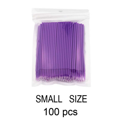 100 PCS Micro Brushes Μίας χρήσης Ραβδί Mascara Mascara for Eyelash Extension Professional Lash extensions Eye Brush