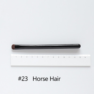 OVW DLH nedažyti ožkos plaukai pūkuoti minkšti skaistalai makiažo šepetėlis Highlight Brush Black Handle brochas maquillaje profesional