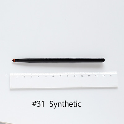 OVW DLH nedažyti ožkos plaukai pūkuoti minkšti skaistalai makiažo šepetėlis Highlight Brush Black Handle brochas maquillaje profesional