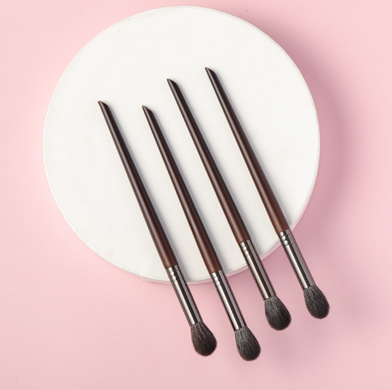 BETHY 2 buc. Evidențierea detaliilor Blender Păr de capră Perie de machiaj Instrumente Perie cosmetică pentru machiaj