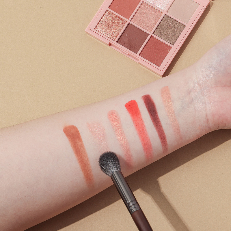 BETHY 2 buc. Evidențierea detaliilor Blender Păr de capră Perie de machiaj Instrumente Perie cosmetică pentru machiaj