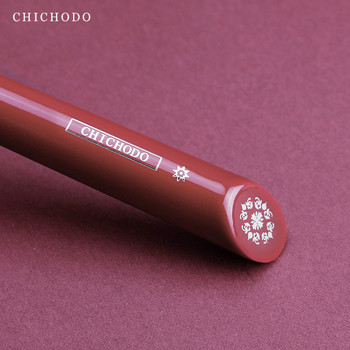 Βούρτσα μακιγιάζ CHICHODO-Σειρά πολυτελείας κόκκινο τριαντάφυλλο-υψηλής ποιότητας βούρτσα μπρονζέ μαλλιών Squirrel-εργαλείο καλλυντικών-βούρτσα μακιγιάζ-στυλό ομορφιάς