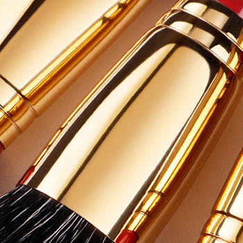 Четка за грим CHICHODO-Луксозна серия Червена роза-висококачествена четка за бронзант от косъм на катерица-козметичен инструмент-четка за грим-писалка за красота