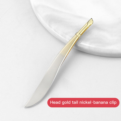 Pensetă pentru sprâncene din oțel inoxidabil, gura oblică, clemă pentru sprâncene, curba genelor, instrumente portabile profesionale de machiaj pentru uz casnic