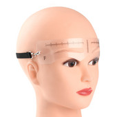 Karštas 10/12 vnt./pak. Mada Karštas „pasidaryk pats“ antakių formavimo šablonas Antakių priežiūros formavimo trafaretų rinkinys Antakių trafaretai Kortelės makiažo priedai