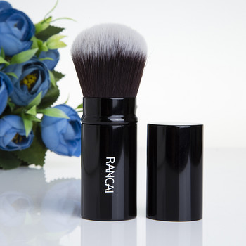 RANCAI 1τμχ Επαγγελματικά αναδιπλούμενα πινέλα μακιγιάζ Blusher Powder Foundation Facial Eyes Concealer Εργαλεία καλλυντικών Kabuki Brush