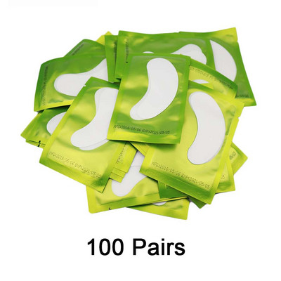 20/50/100 de perechi Tampoane pentru ochi Extensie pentru gene Hârtie cu gel Tampoane sub ochi Colagen fără scame Materiale pentru extensie pentru gene Instrumente Plasturi