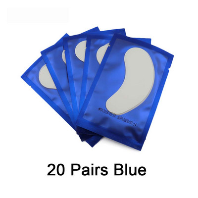 20/50/100 de perechi Tampoane pentru ochi Extensie pentru gene Hârtie cu gel Tampoane sub ochi Colagen fără scame Materiale pentru extensie pentru gene Instrumente Plasturi