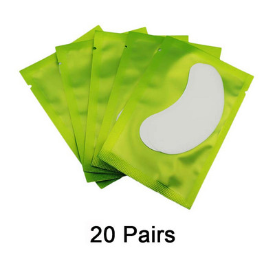 20/50/100 de perechi Tampoane pentru ochi Extensie pentru gene Hârtie cu gel Tampoane sub ochi Colagen fără scame Materiale pentru extensie pentru gene Instrumente Plasturi