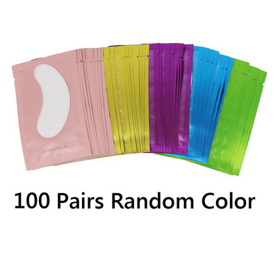 20/50/100 de perechi Tampoane pentru ochi Extensie pentru gene Hârtie cu gel Tampoane sub ochi Colagen fără scame Materiale pentru extensie pentru gene Instrumente Plasturi