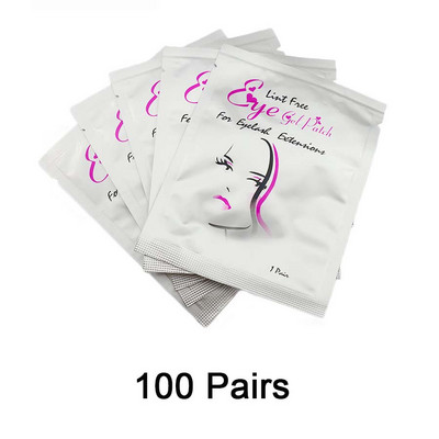 20/50/100 de perechi Tampoane pentru ochi Extensie pentru gene Hârtie cu gel Tampoane sub ochi Colagen fără scame Materiale pentru extensie pentru gene Instrumente Plasturi