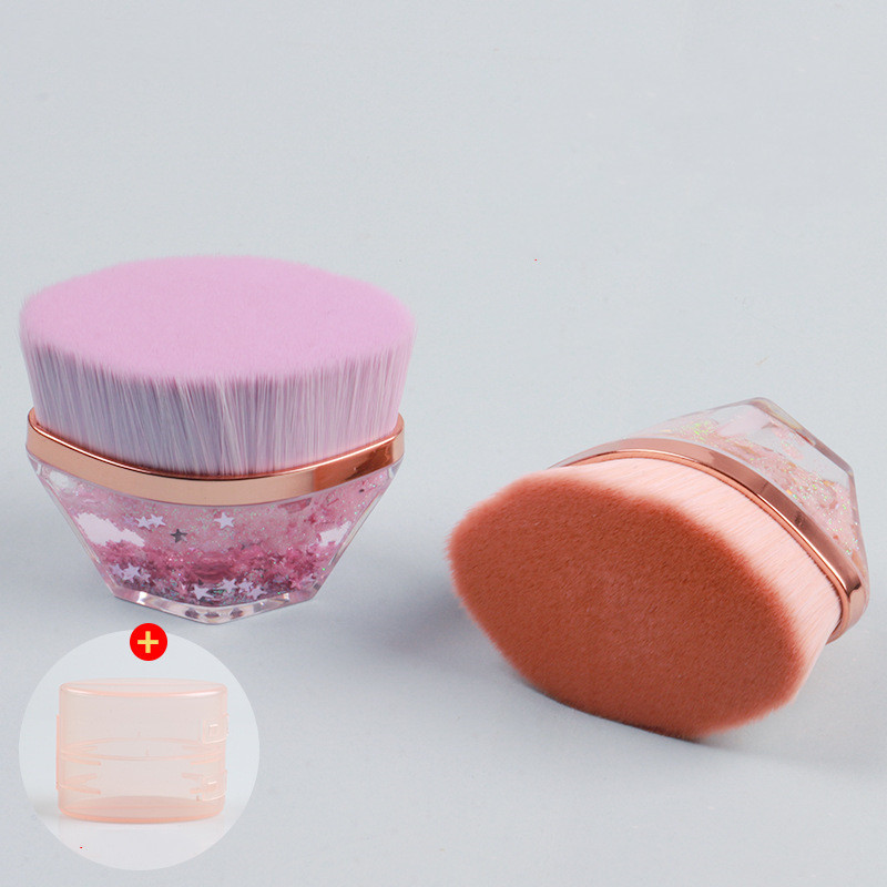 Hot Sale Single Sminkecsetek No Trace Foundation Brush Blush Blusher BB krémecset dobozzal kezdőknek Hordozható szépségápolási eszközök