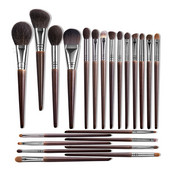 Set de pensule de machiaj OVW Instrumente profesionale Pudră pentru păr de capră Fard de obraz Fard de ochi Blending Fond de ten Cosmetic pentru machiaj