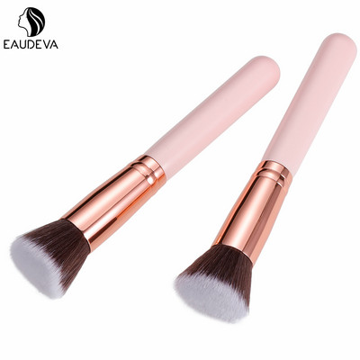 Makeup Beauty Brush Foundation Brush Plokščios galvos birios pudros šepetėlis Blending Blush makiažas Grožio makiažo kosmetikos priemonė