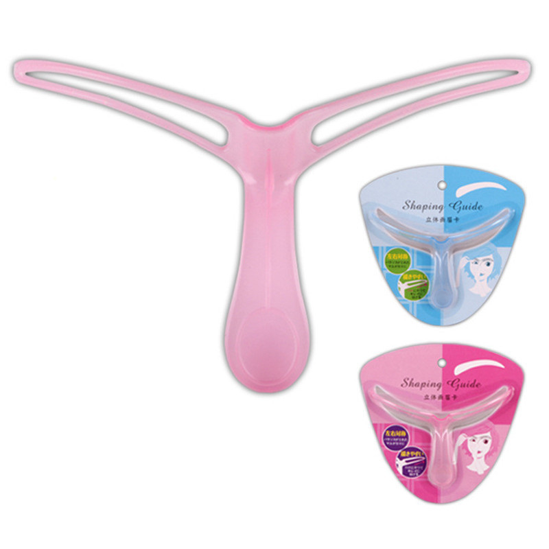 1 vnt Creative Populiarus antakių formavimo trafaretas moterims Moterų antakių formavimo priemonės makiažo rinkinys