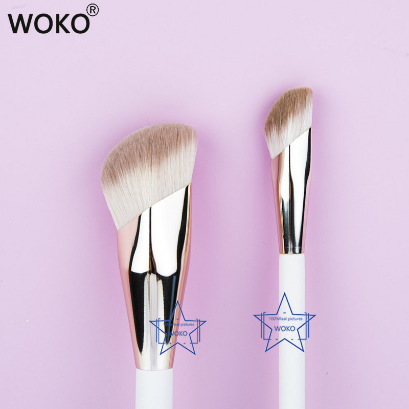 1/2 komada Rare Liquid Touch Četkica za podlogu Trokutasta četkica za korektor Lice Liquid Cream Powder Building Coverage Beauty Alat