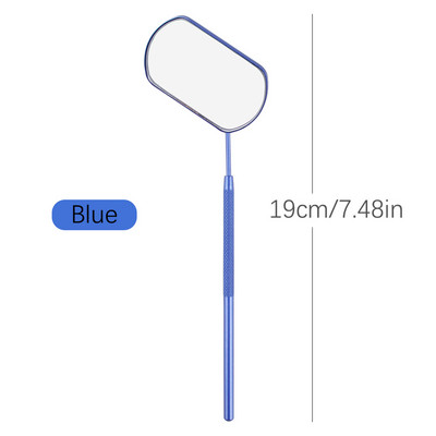 Oglindă pentru gene Oglindă multifuncțională pentru verificarea genelor false Machiaj de frumusețe mare Materiale pentru extensie de gene din oțel inoxidabil