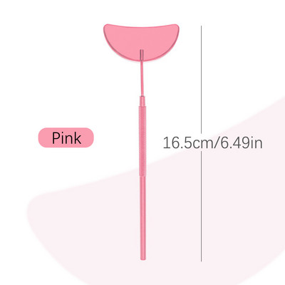 Oglindă pentru gene Oglindă multifuncțională pentru verificarea genelor false Machiaj de frumusețe mare Materiale pentru extensie de gene din oțel inoxidabil