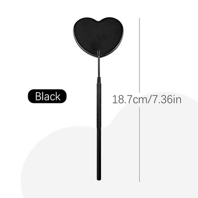 Oglindă pentru gene Oglindă multifuncțională pentru verificarea genelor false Machiaj de frumusețe mare Materiale pentru extensie de gene din oțel inoxidabil