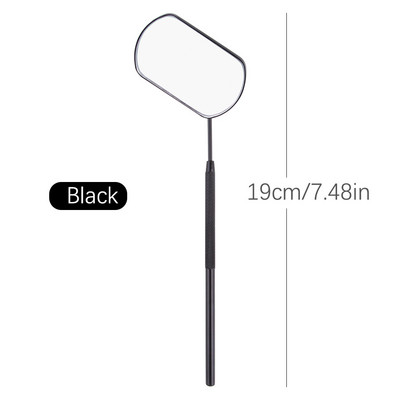 Oglindă pentru gene Oglindă multifuncțională pentru verificarea genelor false Machiaj de frumusețe mare Materiale pentru extensie de gene din oțel inoxidabil