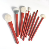 OVW természetes kecskeszőrpor korrektor szemhéjpúder sminkecset készlet 7/10 DB szemceruza Highlight Blending Makeup Tools maquillaje
