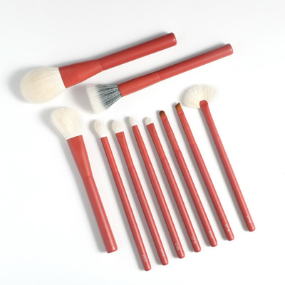 OVW természetes kecskeszőrpor korrektor szemhéjpúder sminkecset készlet 7/10 DB szemceruza Highlight Blending Makeup Tools maquillaje