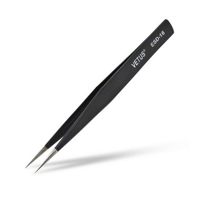 Aplauzums Profesionālās skropstu pincetes 3D Volume Skropstu pieaudzēšanas pincete Fan Lash Uzacu pincetes VETUS Excellent Closure