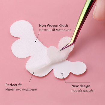 200 pairs/Lot Paper Patches Eyelash Extension Pads Hydrogel Gel Lint Χωρίς εμβολιασμένες ψεύτικες βλεφαρίδες Προμήθειες Εργαλεία μακιγιάζ Χονδρική