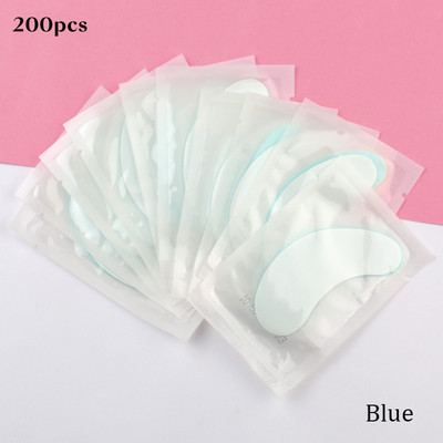 200 pairs/Lot Paper Patches Eyelash Extension Pads Hydrogel Gel Lint Χωρίς εμβολιασμένες ψεύτικες βλεφαρίδες Προμήθειες Εργαλεία μακιγιάζ Χονδρική