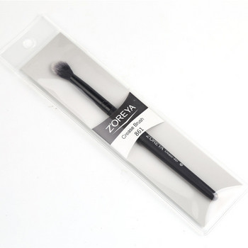 Επαγγελματικά πινέλα μακιγιάζ με μαύρη πτυχή της ZOREYA από λεπτές συνθετικές ίνες με ξύλινη λαβή Εργαλεία μακιγιάζ προσώπου ομορφιάς