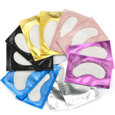 50Pairs Clouds Forma szempilla hosszabbító tapaszok szem alatti párnák beoltás szempilla kiegészítők papír szemgél matrica pakolások smink eszközök