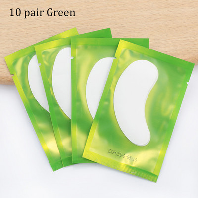 10/20 perechi Extensie de gene Plasturi pentru ochi Altoire pentru gene Plasture cu hidrogel Autocolante pentru ochi pentru gene Accesorii Materiale de machiaj