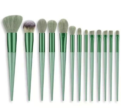 8/13 buc. Pensule pentru fard de pleoape Set de pensule moi de machiaj, fond de ten, fard de obraz, pudră, amestec de frumusețe, instrument de machiaj