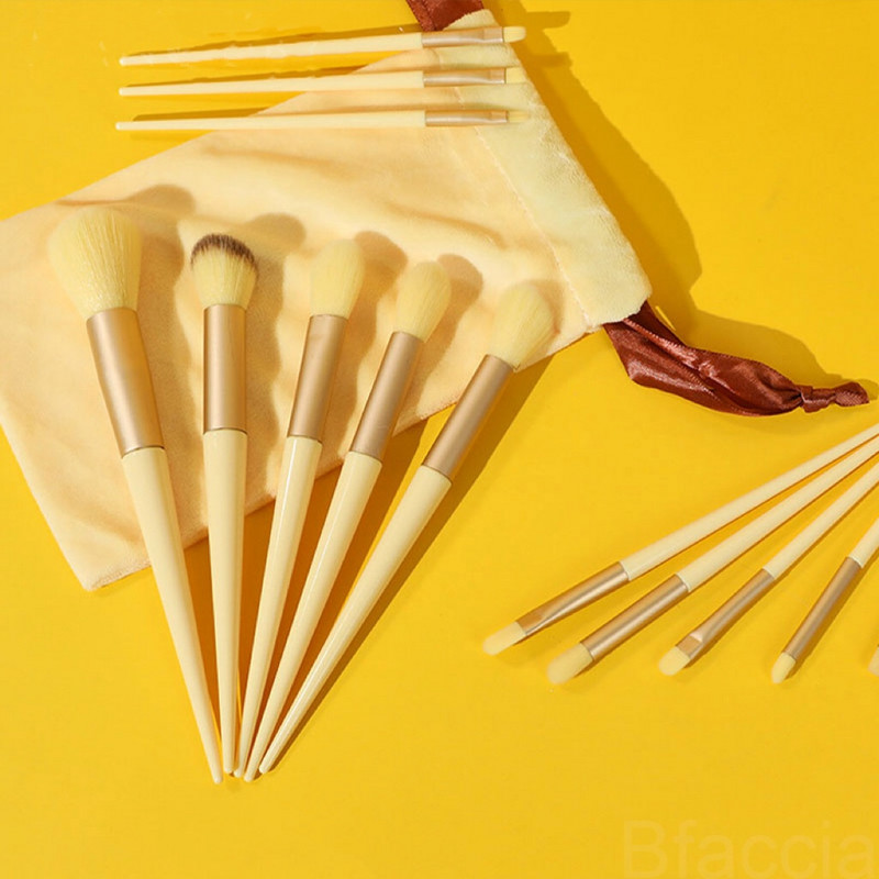 8/13 buc. Pensule pentru fard de pleoape Set de pensule moi de machiaj, fond de ten, fard de obraz, pudră, amestec de frumusețe, instrument de machiaj