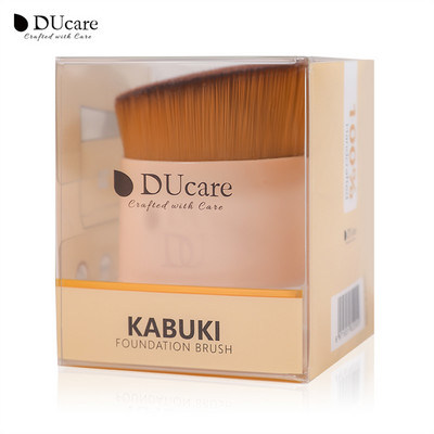 Pensule pentru fond de ten DUcare Pensule de machiaj Kabuki cu vârf plat, pudră sintetică pentru fond de ten, amestecare lichidă, instrumente de machiaj pentru față