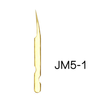 Pensetă pentru gene false Extensii pentru gene false Gene curbate individuale pentru agrafă pentru păr pentru sprâncene Instrument de machiaj pentru arta unghiilor