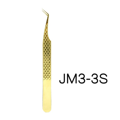 Pensetă pentru gene false Extensii pentru gene false Gene curbate individuale pentru agrafă pentru păr pentru sprâncene Instrument de machiaj pentru arta unghiilor